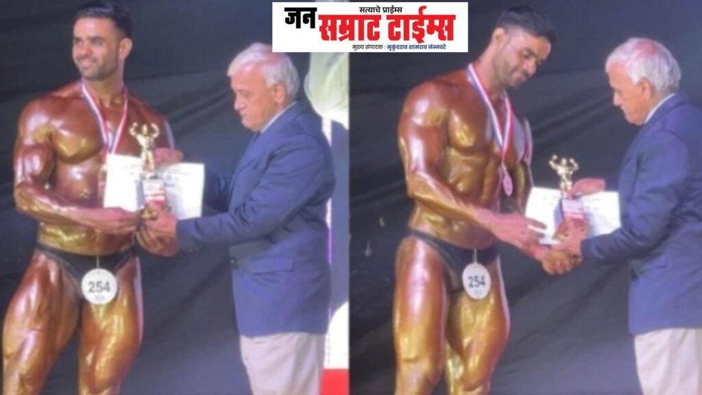 Ganesh Thengal: Earns Bronze Medal in State-Level Bodybuilding Competition