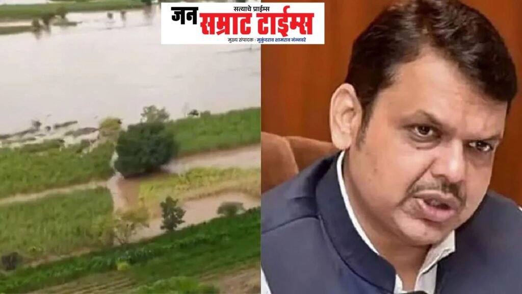 पूरग्रस्त शेतकर्यांना नव्याने मदतीची घोषणा Flood-affected farmers get new aid announcement
