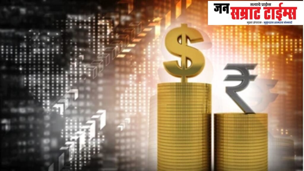 रुपया प्रथमच ९५ पार; डॉलरच्या तुलनेत ऐतिहासिक नीचांकी पातळी, कच्च्या तेलाचा भडका आणि जागतिक तणावाचा मोठा फटका Rupee crosses 95 for the first time against dollar, historic low level