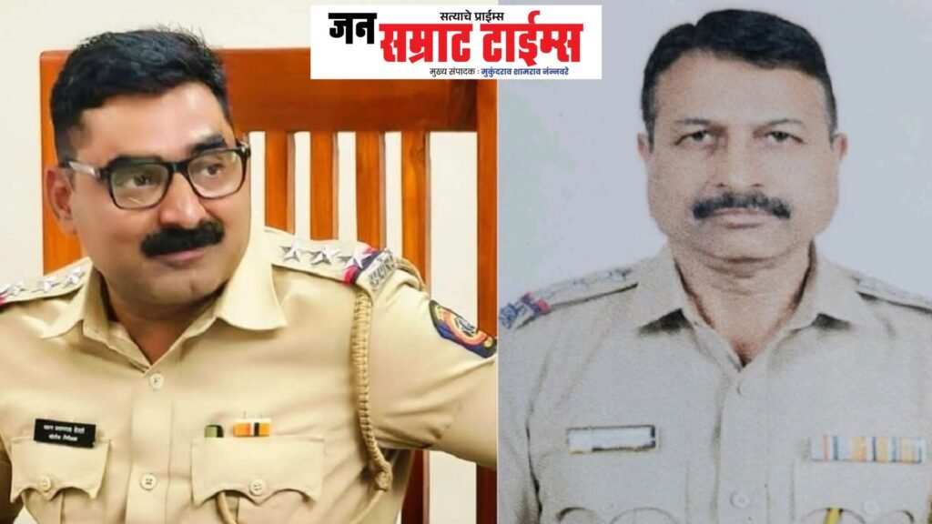 Police Inspector Pawan Desle, In-charge of Chopra City Police
