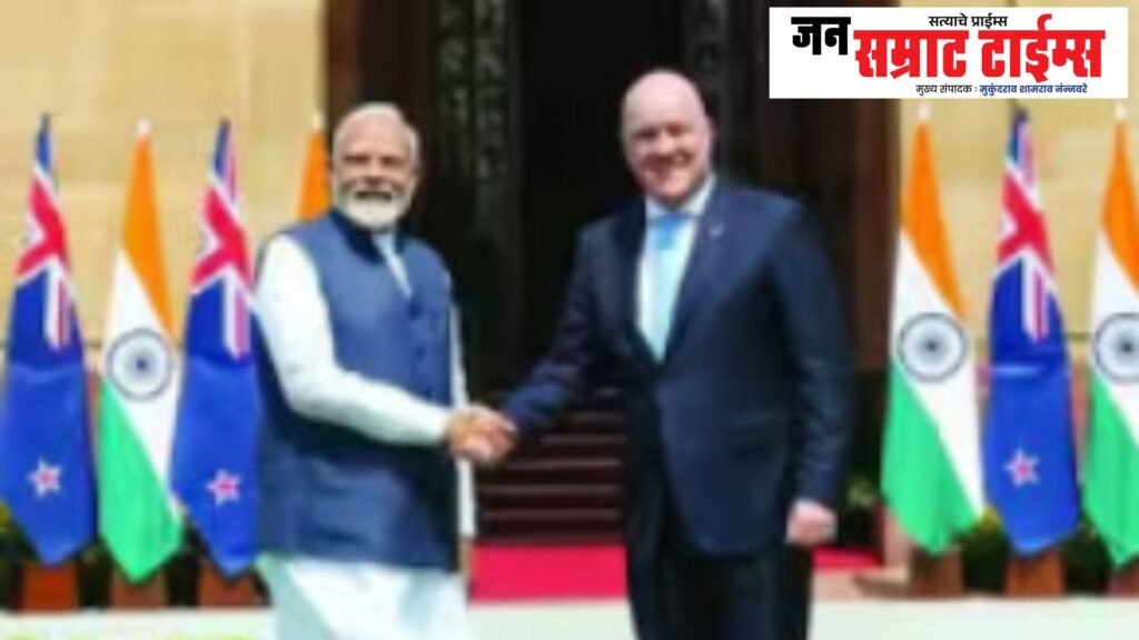 India, New Zealand, free, trade, agreement, signing,