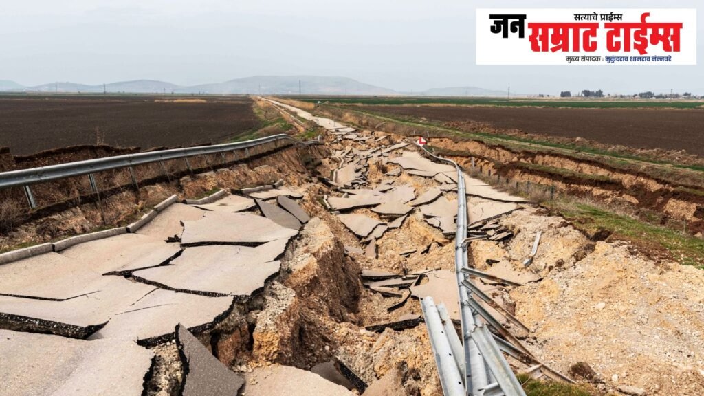 विदर्भ आणि मराठवाडा भागात भूकंपाचे सौम्य धक्के Vidarbha, Marathwada, earthquake, mild, tremors,