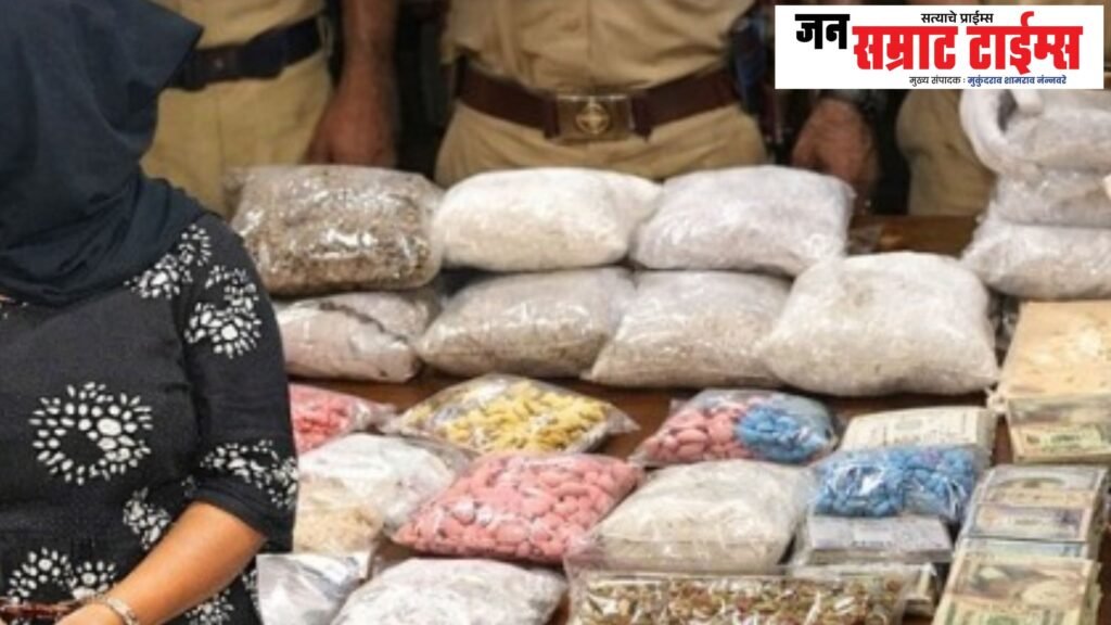 Drug racket busted in Titwala; MD stock worth ₹5 crore seized, woman arrested