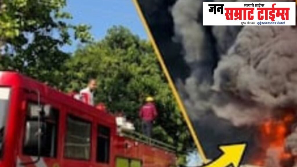 Jalgaon, MIDC, terrible, fire,
