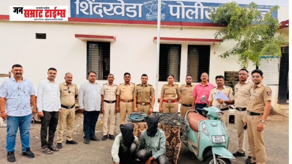 सुझुकी ॲक्सेससह चोरीचा ऐवज हस्तगत