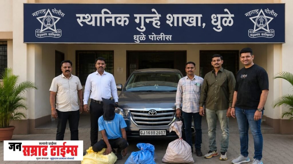Large stock of intoxicating cough syrup seized in Dhule; contraband worth ₹10.51 lakh confiscated