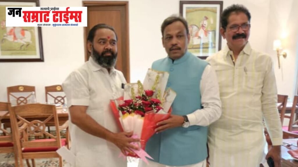 भोसरीतील जुन्या भाजप कार्यकर्त्यांना न्याय द्या; खासदार विनोद तावडे यांच्याकडे एकनाथ पवार यांची मागणी Ensure justice for veteran BJP workers in Bhosari; Eknath Pawar urges MP Vinod Tawde.