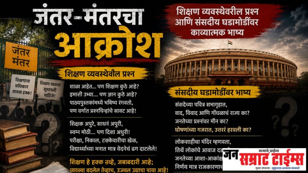 जंतर-मंतरचा आक्रोश