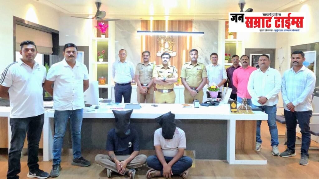 जळगावात एमडी ड्रग्जविरोधात मोठी कारवाई