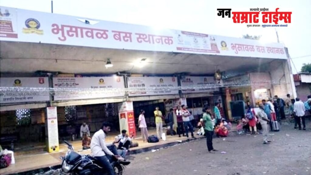भुसावळ बस स्थानक परिसरात अवैध प्रवासी वाहतुकीवर धडक कारवाई