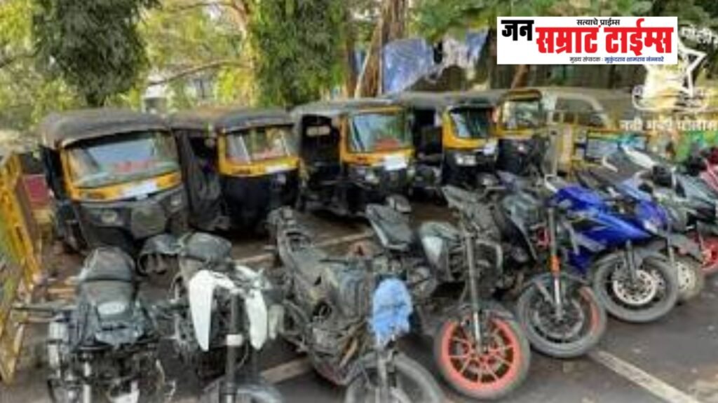 जिल्ह्यात मोटारसायकल चोरीच्या घटनांमध्ये वाढ; पाच पोलीस ठाण्यांत गुन्हे दाखल