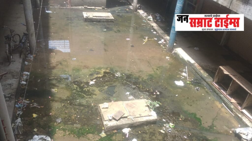 गोलाणी मार्केटच्या 'सी' विंगमध्ये आरोग्य धोक्यात