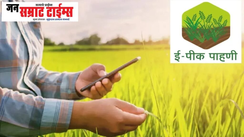 ई-पीक पाहणीसाठी