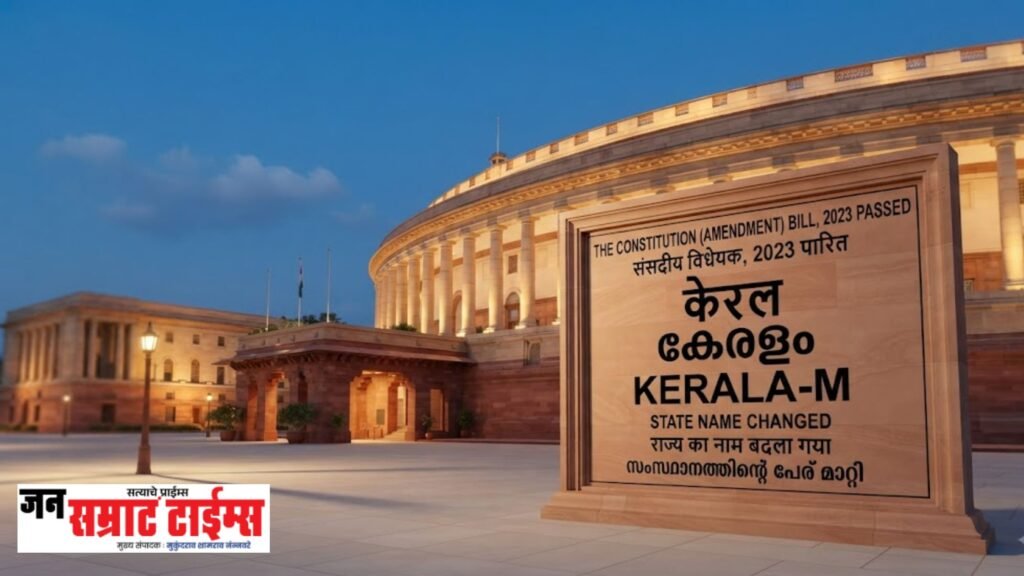 केरळ आता ‘केरळम’ नावाने ओळखले जाणार; लोकसभेत विधेयक मंजूर