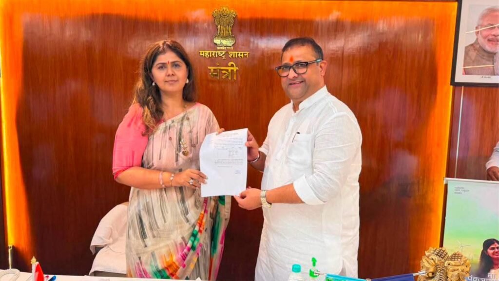 महाराष्ट्र गोसेवा आयोगाच्या अध्यक्षपदी शेखर मुंदडा यांची पुनर्नियुक्ती