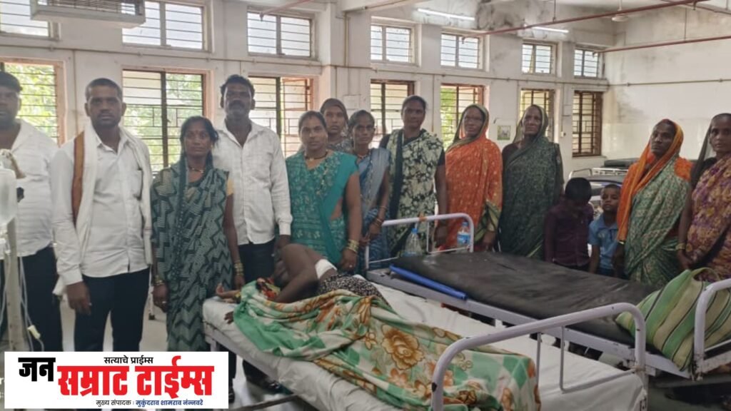बिलाडीत दोन गटांत मोठा राडा; घरावर दगडफेक, तरुणावर चाकू हल्ला घरावर दगडफेक