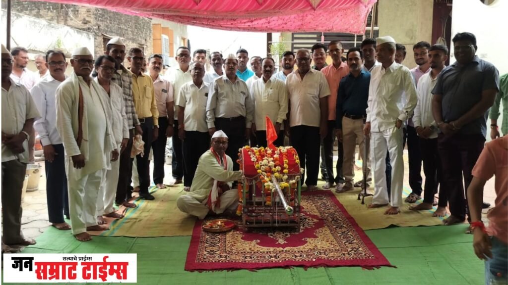 नशिराबाद येथे संत शिरोमणी सेना महाराजांची पुण्यतिथी उत्साहात